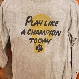Kids champion notre dame shirt